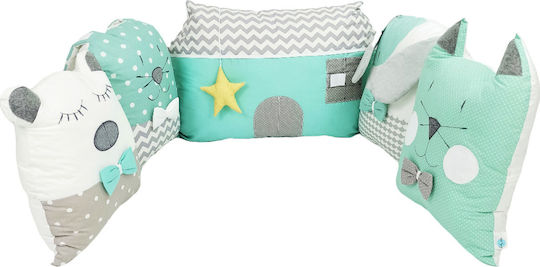 Baby Star Sugar Family Πάντα Εσωτερική Πράσινη 40x200cm