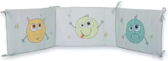 Nef-Nef Homeware Alphabet Monster Πάντα Κλασική Εσωτερική Πράσινη 40x187cm
