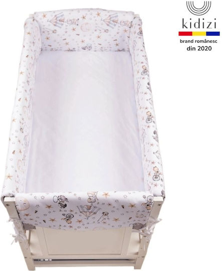 Kidizi Πάντα Κλασική Εσωτερική Γκρι 60x120cm