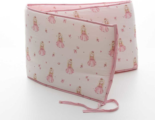 Vesta Home Baby Πάντα Πλεξούδα Εσωτερική Ροζ 40x195cm