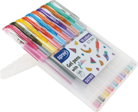 Spree Gel Stifte Set Verschiedene Farben 10 Stück