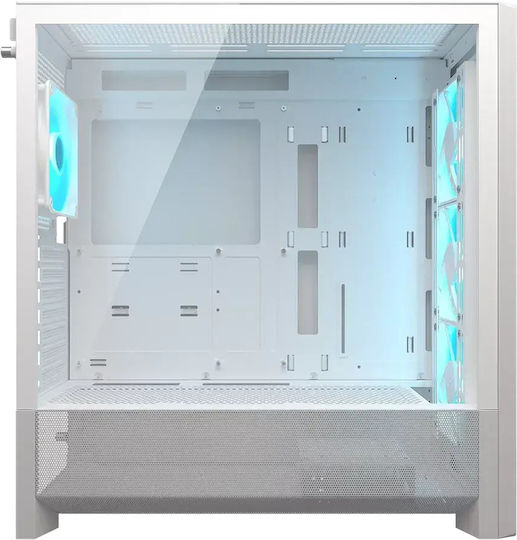 Cougar RGB геймърски Midi Tower компютърна кутия бяла