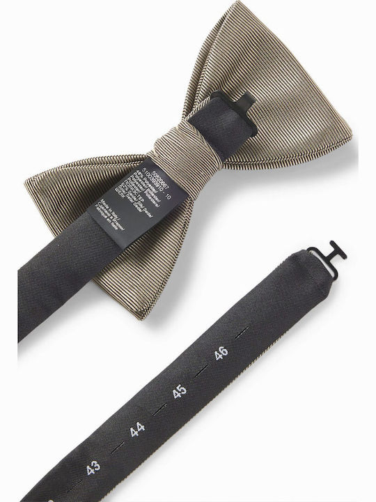 Hugo Pre-Tied Bow Tie In A Silk Blend Bow Tie Dressy Beige Ties Bow Ties Male Beige 50520667-270