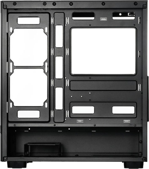 PCCOOLER C3 Q500 Gaming Middle Tower Carcasă PC cu Deschidere Laterală Negru