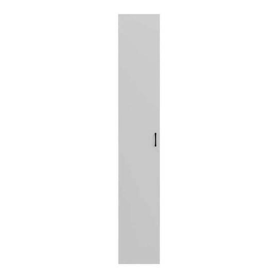 Pakketo Badezimmer-Säulenschrank Boden M30xB30xH180cm Weiß