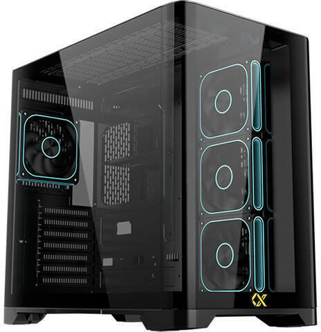 Xigmatek Crystal Storm V2 Компютърна кутия Черен