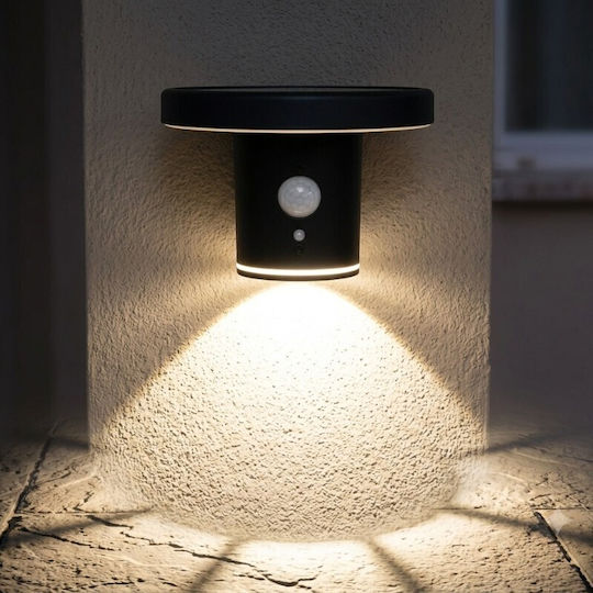Wall Mounted Solar Light 400lm with Motion Sensor and Photocell