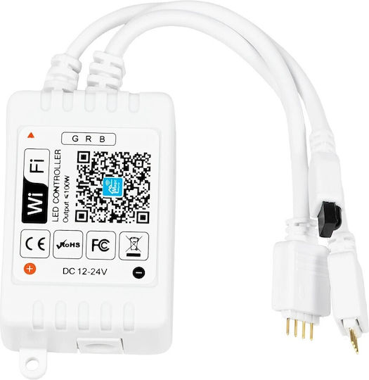 GloboStar Drahtlos RGB Controller Wi-Fi mit Fernbedienung 73411
