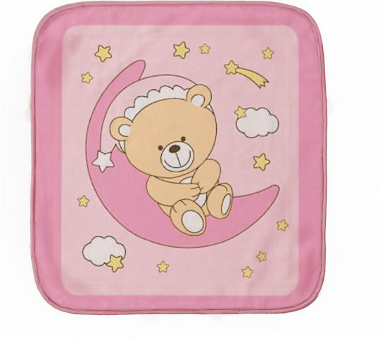 Palamaiki Nursery Swaddling Blanket Mini Velour Mv-0013 80x90cm