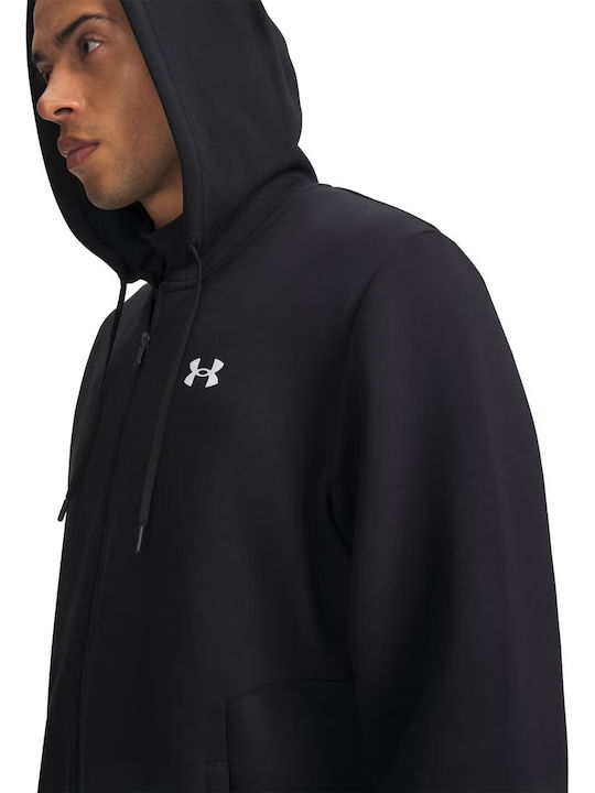 Ανδρική Ζακέτα Fleece Μαύρη