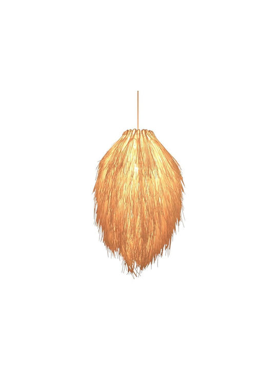 Boho Pendant Light with E27 Socket 55x35cm