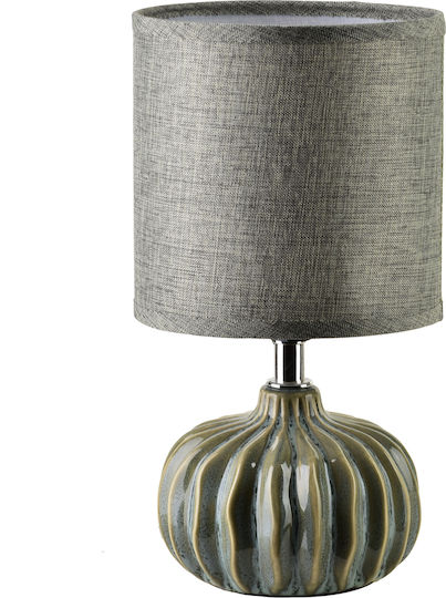 Lampa Πορτατίφ με Πράσινο Καπέλο και Βάση