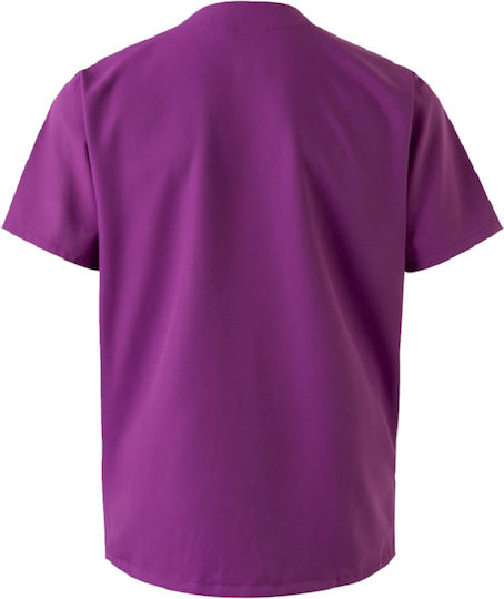 Velilla Unisex Purple Medical Blouse