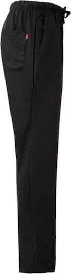 Velilla Unisex Medizinische Hosen Schwarz
