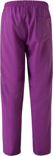 Velilla Unisex Purple Medical Pants