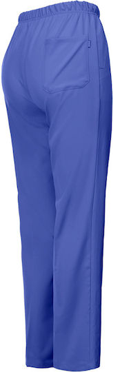 Velilla Persian Blue Medical Nursing Scrub Trousers Microfibers 100% Pe