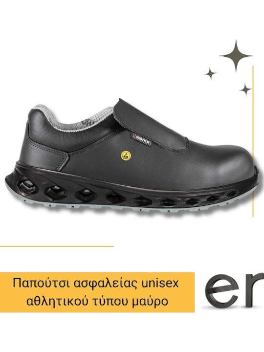 Cofra Waterproof Safety Shoe Black S3S With Certification ESD FO SR