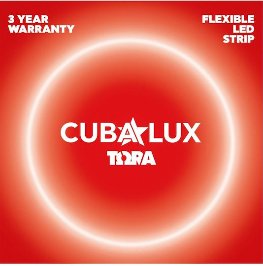 Cubalux LED Strip Tωra 24V Warm White Light 5m Type COB