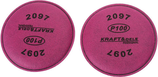 Vollgesicht-Maske mit Filter Kraft&Dele Größe M Kd10031