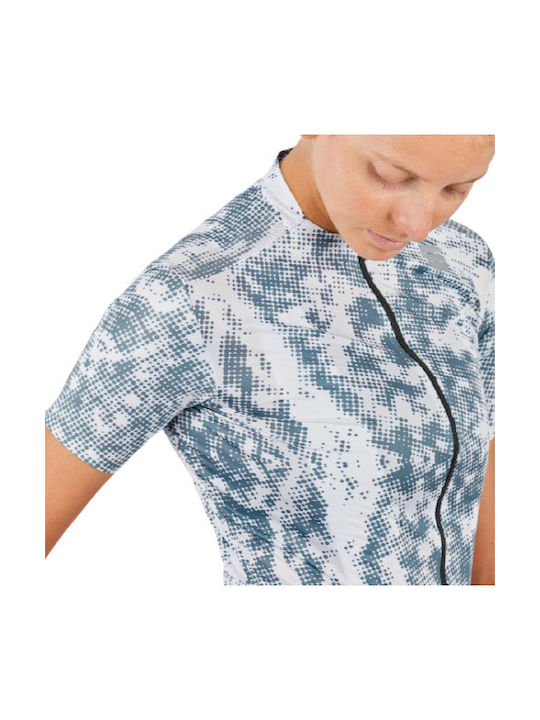 Sportful Escape Supergiara Tricou De Ciclism Pentru Femei Cu Mâneci Scurte Alb