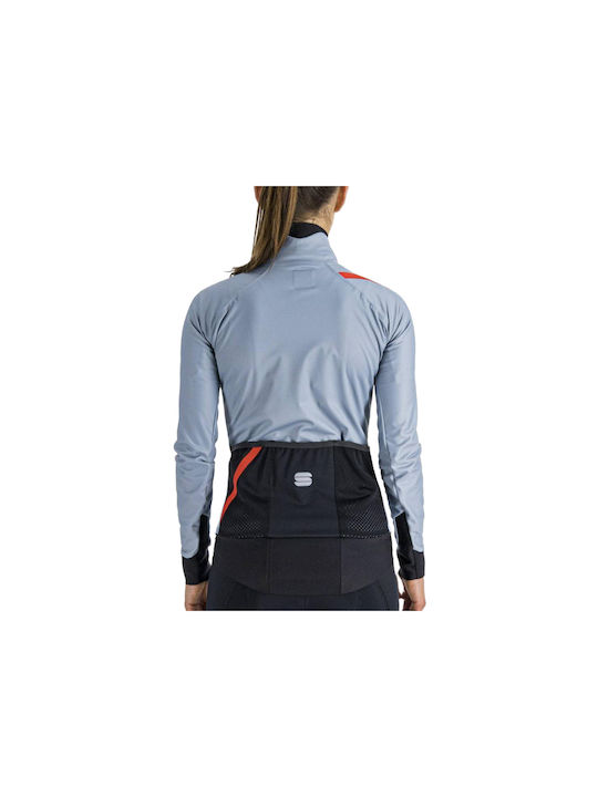Sportful Tricou De Ciclism Mânecă Lungă Pentru Femei Albastru