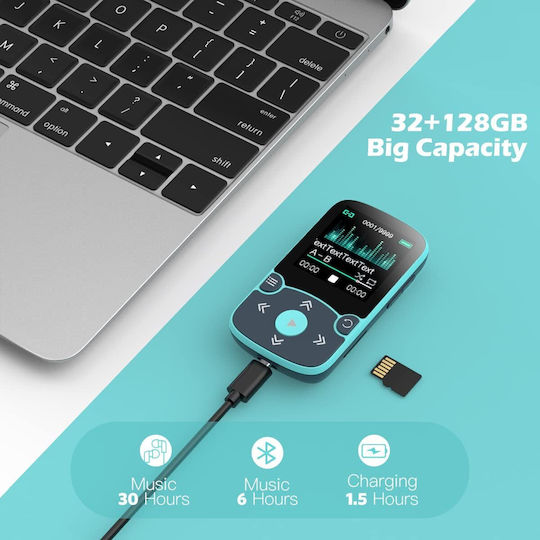 Agptek MP3 Player (32GB) cu Ecran TFT X001HRKDBJ