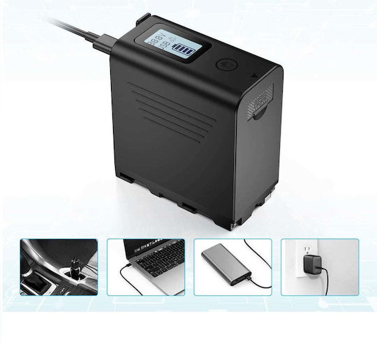 Sony Încărcător de Baterii Npf980, F960 F970 F750 F550