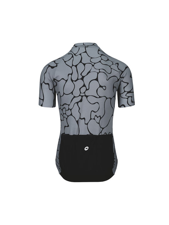 Assos Tricou De Ciclism Pentru Bărbați Cu Mâneci Scurte Gri