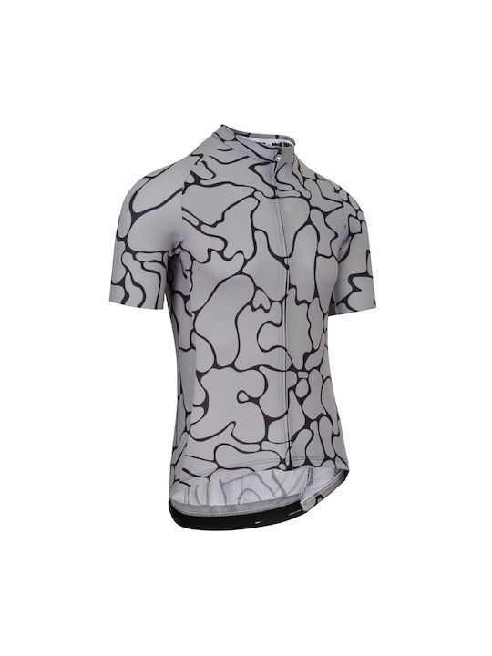 Assos Tricou De Ciclism Pentru Bărbați Cu Mâneci Scurte Gri