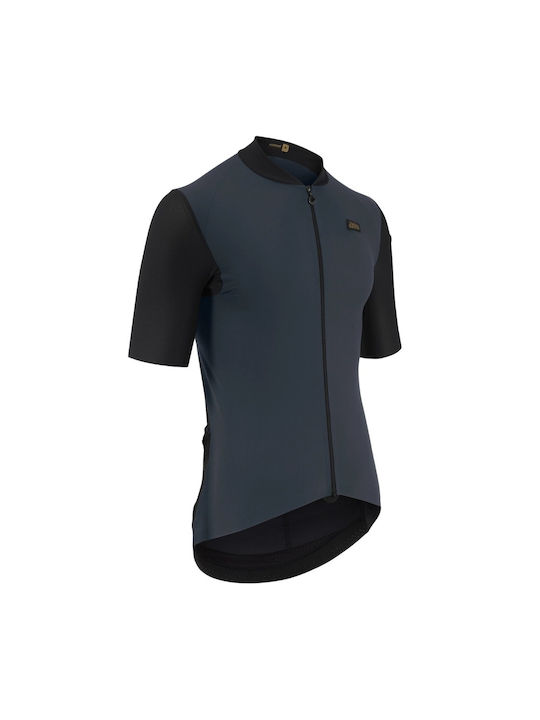 Assos Tricou De Ciclism Pentru Bărbați Cu Mâneci Scurte Albastru