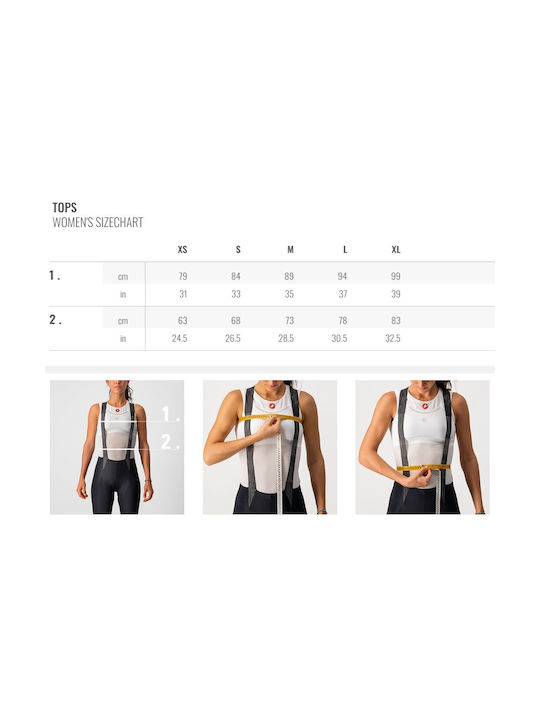 Castelli Tricou De Ciclism Pentru Femei Mâneci Scurte Road Bike Albastru