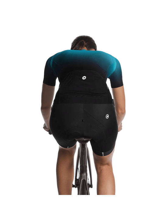 Assos Tricou De Ciclism Cu Mâneci Scurte Pentru Femei Turcoaz