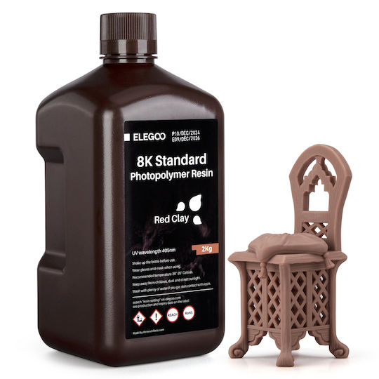 Elegoo Resin για 3D Printer Διάφανο 1kg