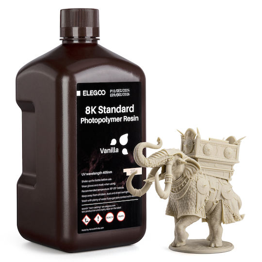 Elegoo Resin για 3D Printer Διάφανο 1kg