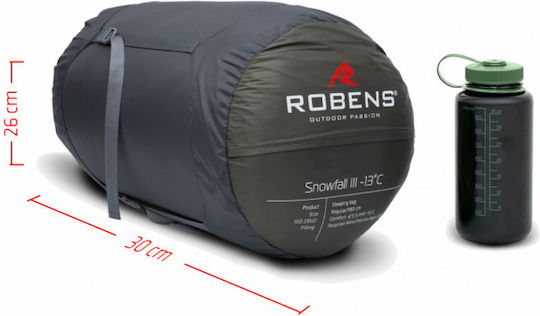 Robens Sleeping Bag Single 3 Season Snowfall III Left