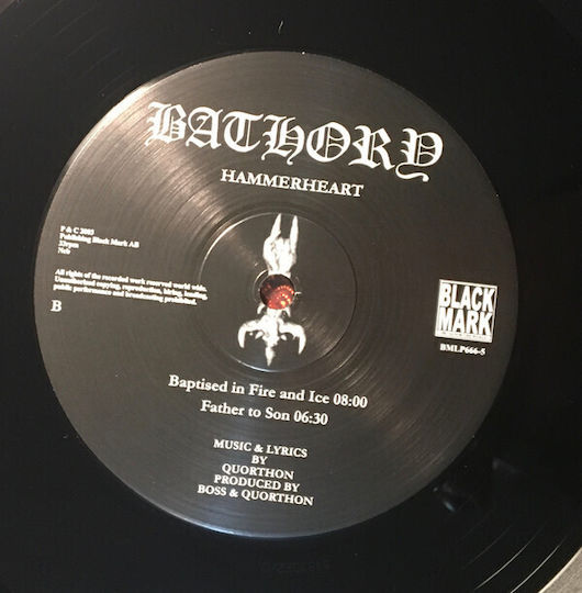 Bathory Hammerheart Vinyl
