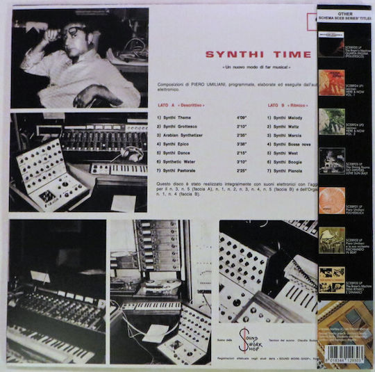 Piero Umiliani Synthi Time Vinyl Cd