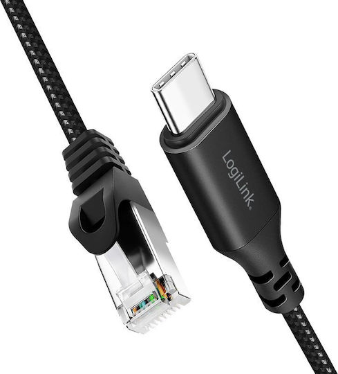 LogiLink U/UTP Ethernet Network Cable 10m Black