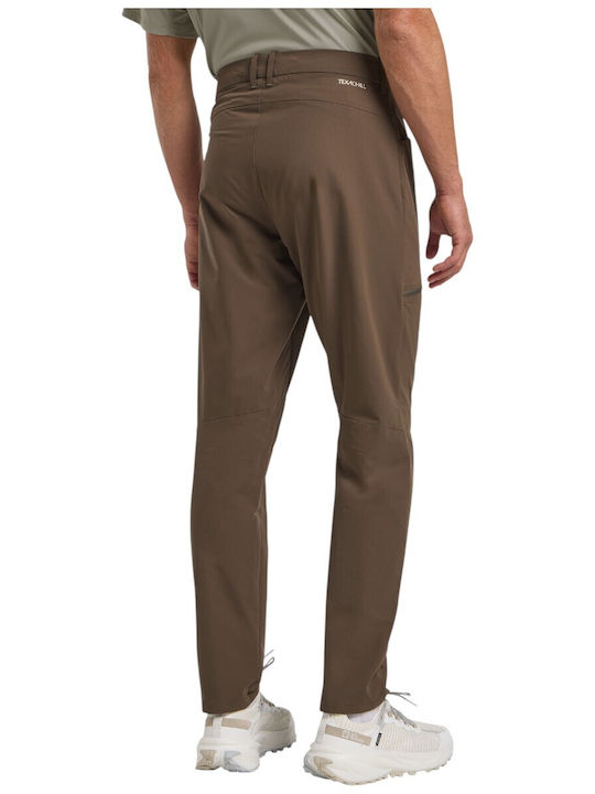 Jack Wolfskin Pantaloni lungi de drumeție pentru bărbați maro