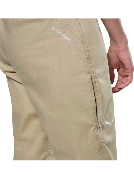 Salewa Agner Pantaloni Lungi De Cățărare Pentru Femei Bej