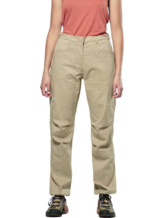Salewa Agner Pantaloni Lungi De Cățărare Pentru Femei Bej