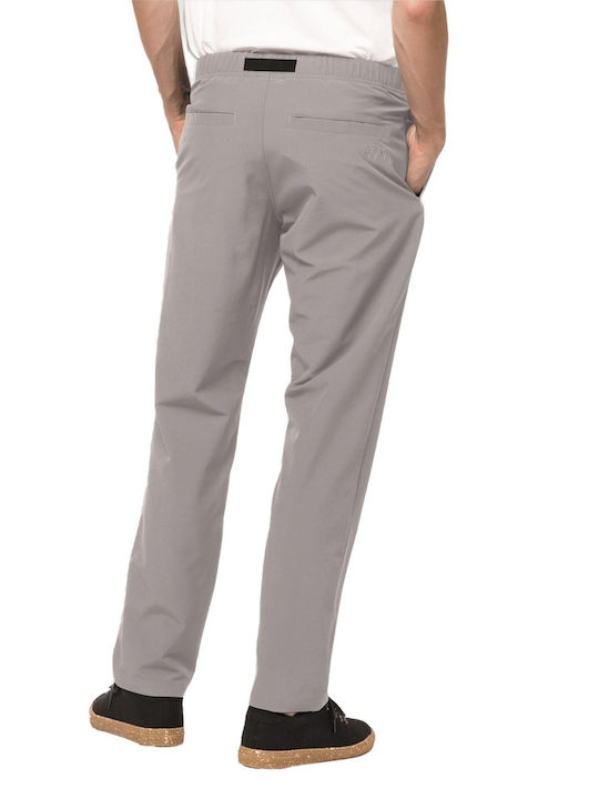 Jack Wolfskin Pantaloni Lungi De Drumeție Pentru Bărbați Gri