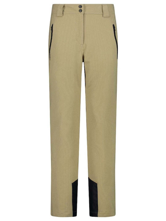 CMP 34W4476-A435 Pantaloni de Schi și Snowboard Pentru Femei Bej