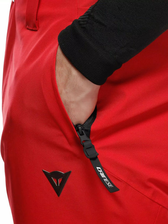 Dainese 2047600015-42A Pantaloni de Schi și Snowboard Roșii Pentru Bărbați
