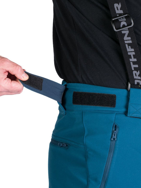Northfinder 108028-526-105 Ανδρικό Παντελόνι Σκι & Snowboard Soft Shell Μπλε