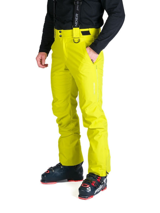 Northfinder 108022-337-102 Pantaloni de Schi și Snowboard Pentru Bărbați Verzi