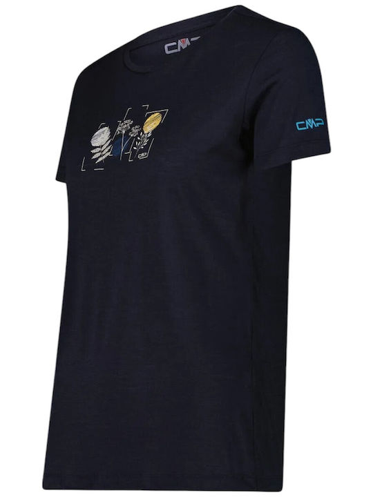 Tricou damă albastru marin