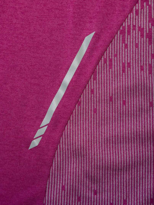 Bluza Damă Sport Uscare Rapidă Burgundia