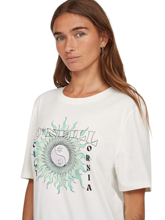 Damen T-shirt Weiß