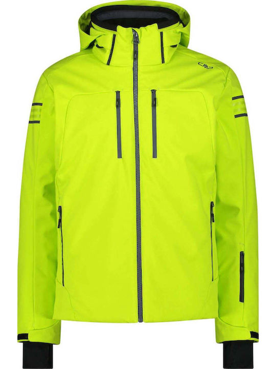 CMP 34W4647-E112 Men's Soft Shell Ski & Snowboard Jacket Green